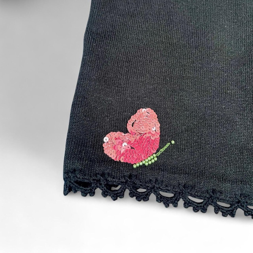 vintage designer butterfly sweater